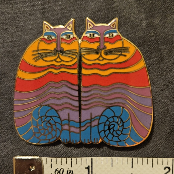 Laurel Burch Jewelry - 1987 Limited Edition Brooch - Picture 3 of 3